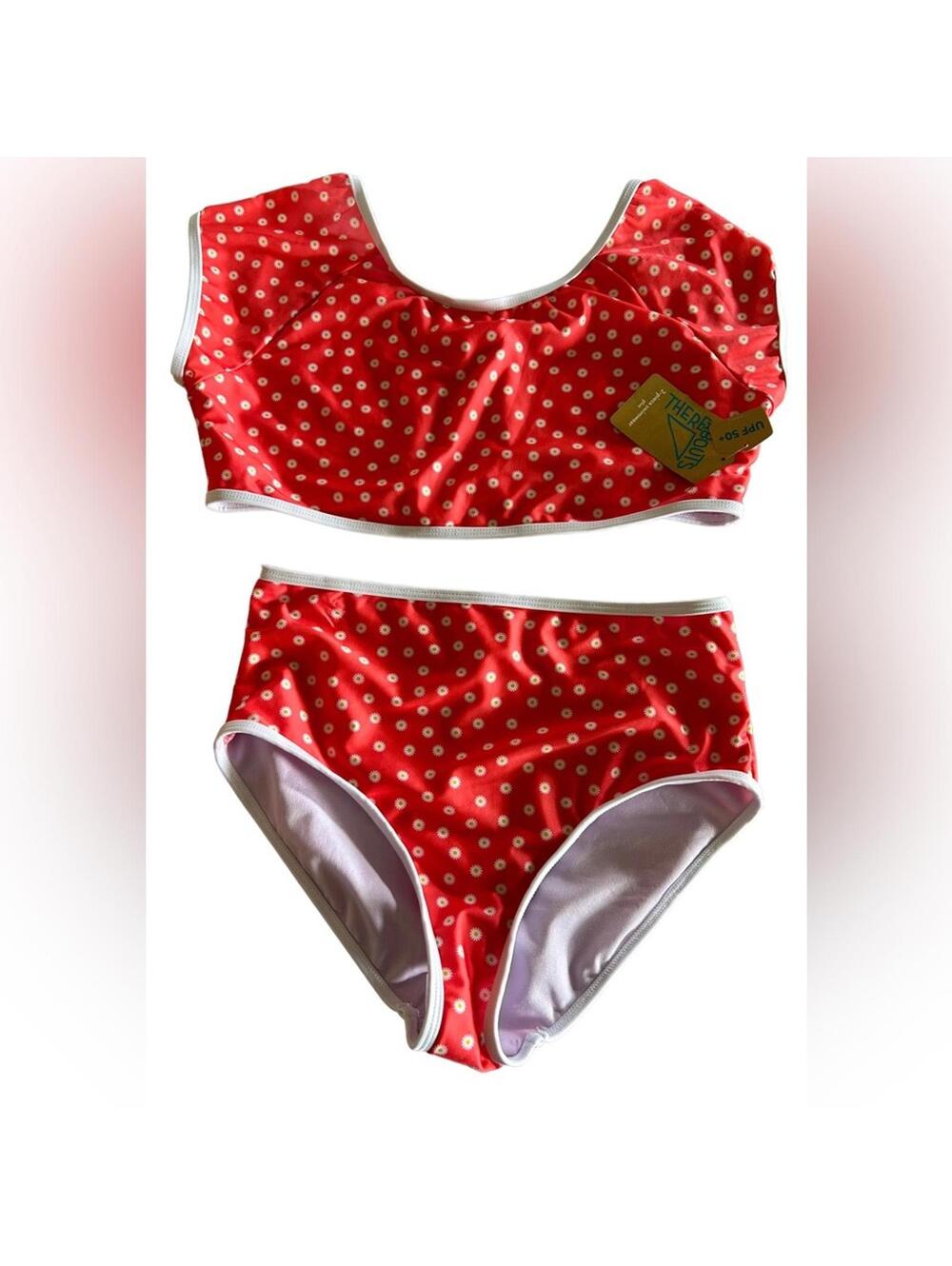 Thereabouts size XL floral high waist bikini set NWT